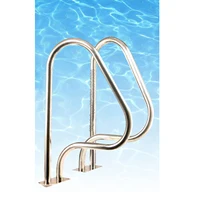 Custom swimming pool stainless steel handrail 304 underwater handrail underwater ladder thickened swimming pool equipment