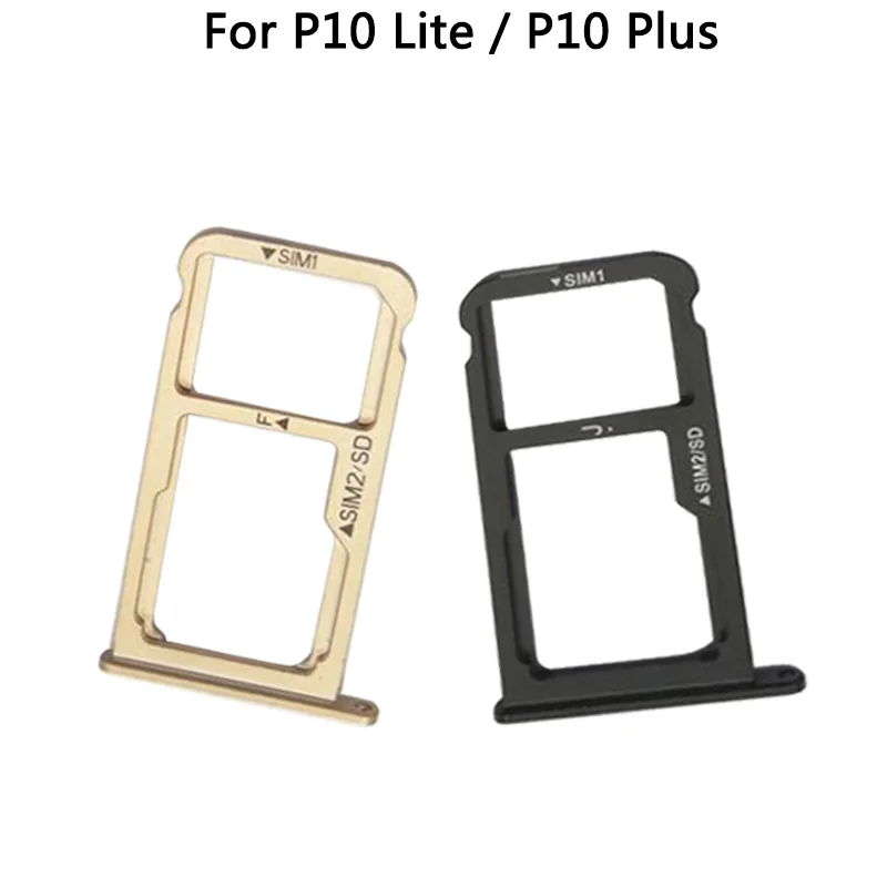 

10PCS For Huawei P10 / P10 Plus / P10 Lite Sim Card Micro SD Sim Holder Card Slot Nre P10 Sim Card Tray