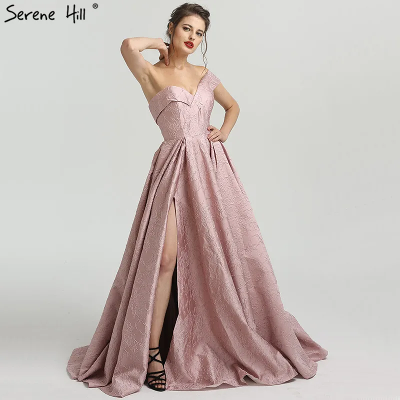 Серен Хилл зеленое сексуальное модное длинное вечернее платье с одним плечом Serene