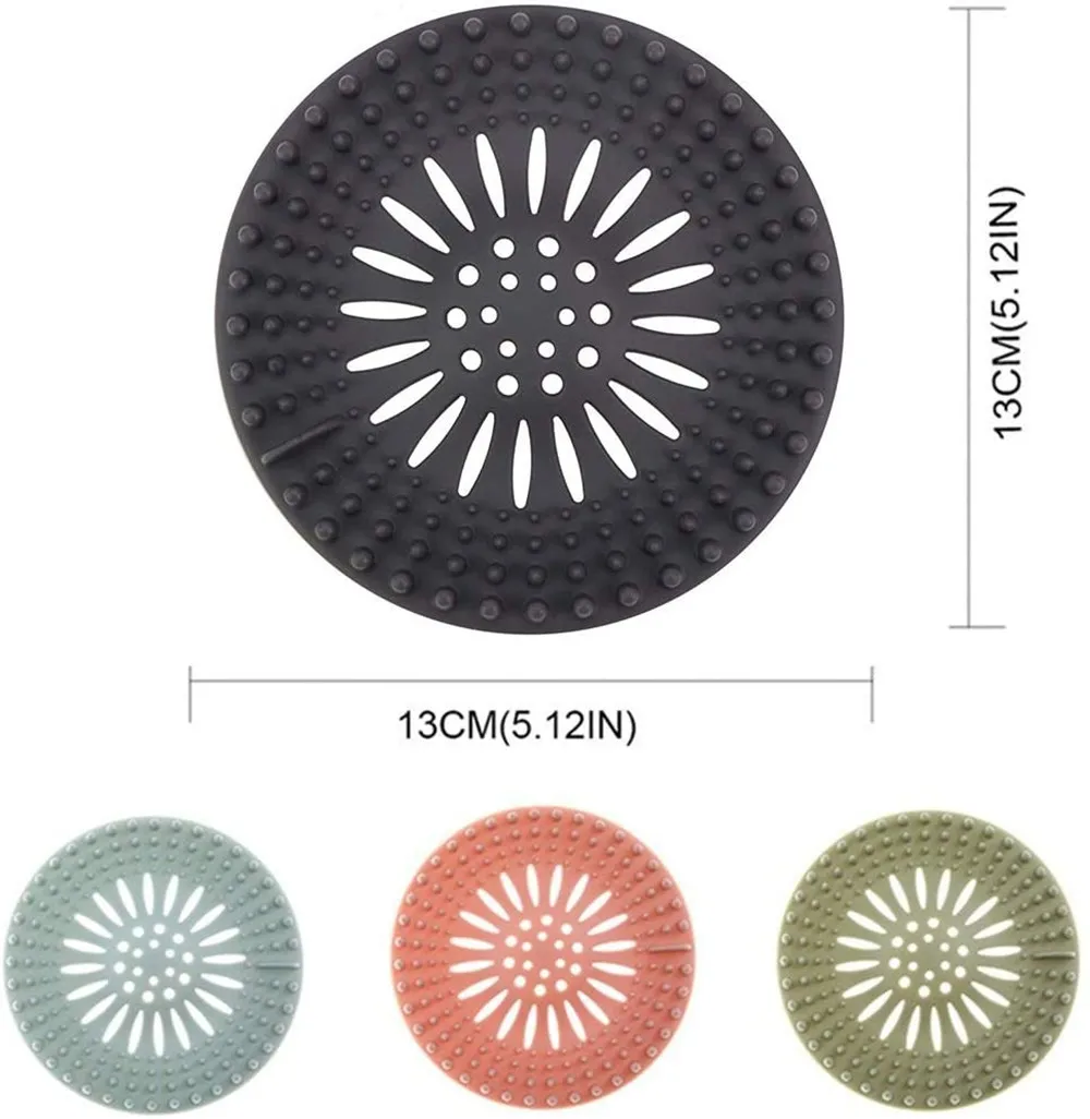 Антиблокирующий Силиконовый Фильтр для слива в ванной и кухне | Дом сад