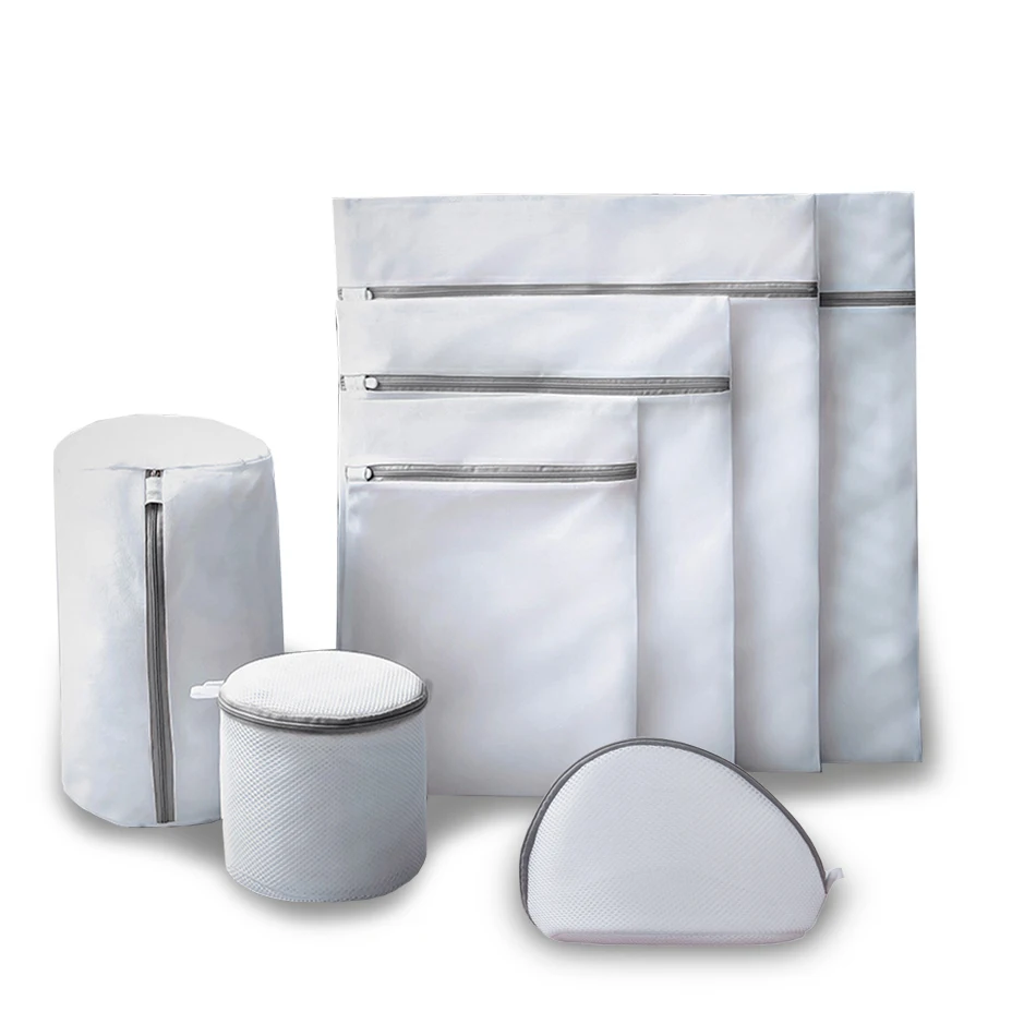 Многоразовые сетчатые мешки для стирки дорожный органайзер хранения одежды
