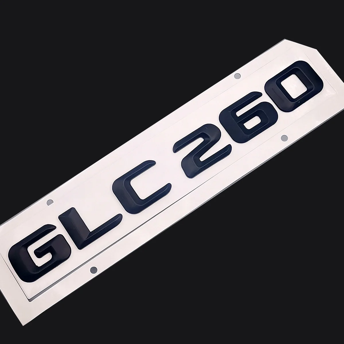 Оригинальный размер 1:1 эмблема заднего хвоста автомобиля с номером буквы стикер