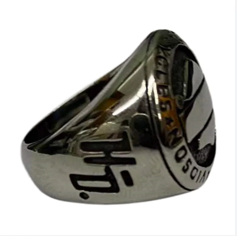 Винтажные кольца для мужчин и женщин Висячие ювелирные изделия из нержавеющей