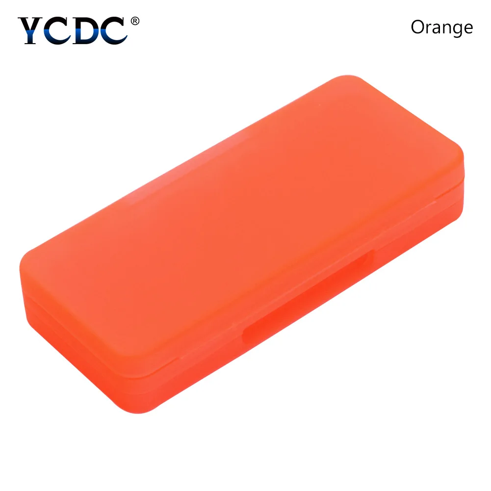 Orange 7,5x3,3x1,3 см 4 в 1 защитная пластиковая игровая карта чехол для хранения коробка протектор для nintendo Switch черный, синий, белый, оранжевый - Цвет: Orange