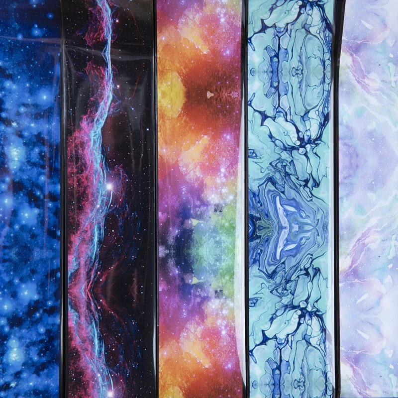 10 рулонов/набор мраморные наклейки для ногтей 100 х4 см | Красота и здоровье