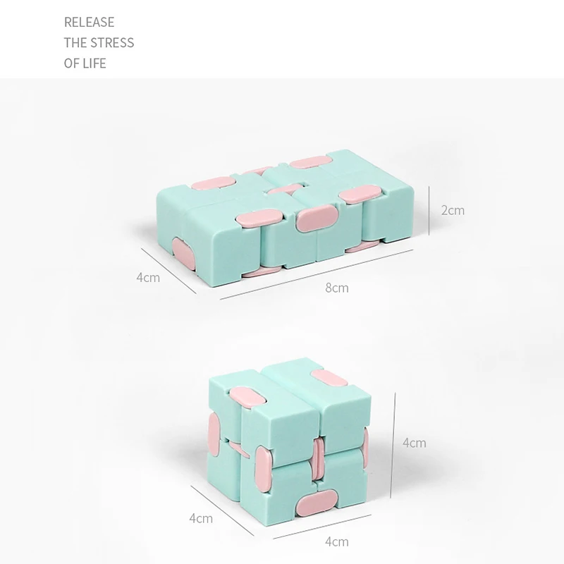 Расслабляющая игрушка куб Бесконечность антистресс игрушки снятие стресса флип