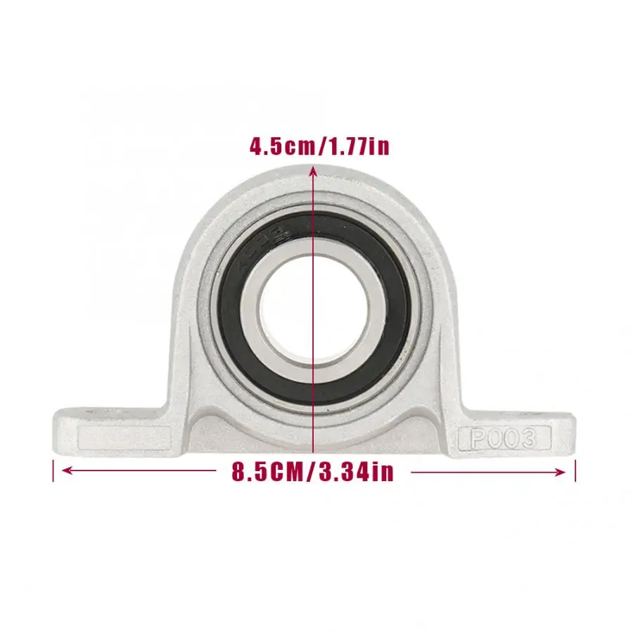 17 мм Диаметр установленная Подушка блок Подшипник механические части Аксессуары
