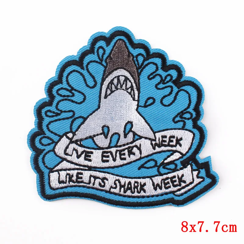 10 шт./лот дешевые нашивки с животными для одежды термоклейкие вышитые детской