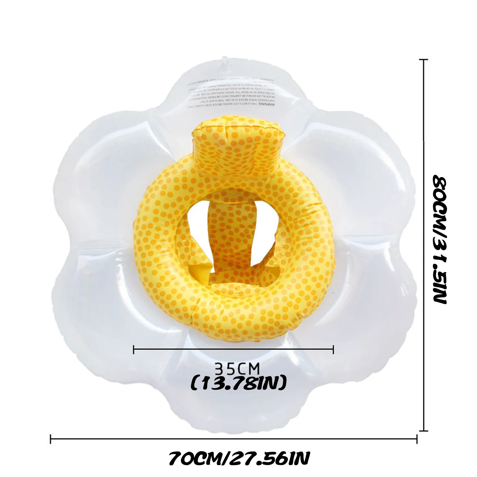 

Baby Swimming Pool Children's Yellow Sun Flowers Inflatable Swimming Seat Swimming Rings Asiento De Anillo De Natacin Para Nio