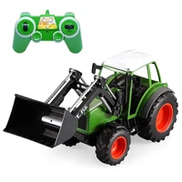 double e large farmer car rc truck trailer dump rc tractor 2 4g remote control tractor engineering vehicles model toys for boys