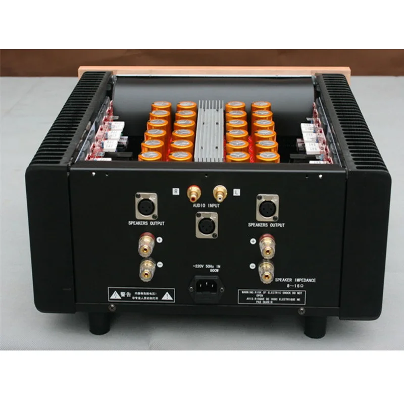 Hi-Fi усилитель мощности 400 Вт* 2 CH класс A сбалансированный чистый пост-Этап высокого напряжения усилитель высокой мощности VC-6