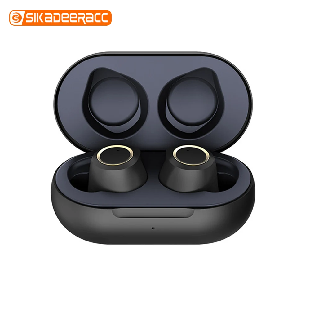 Маленькие Беспроводные наушники с Bluetooth гарнитура шумоподавлением сенсорное