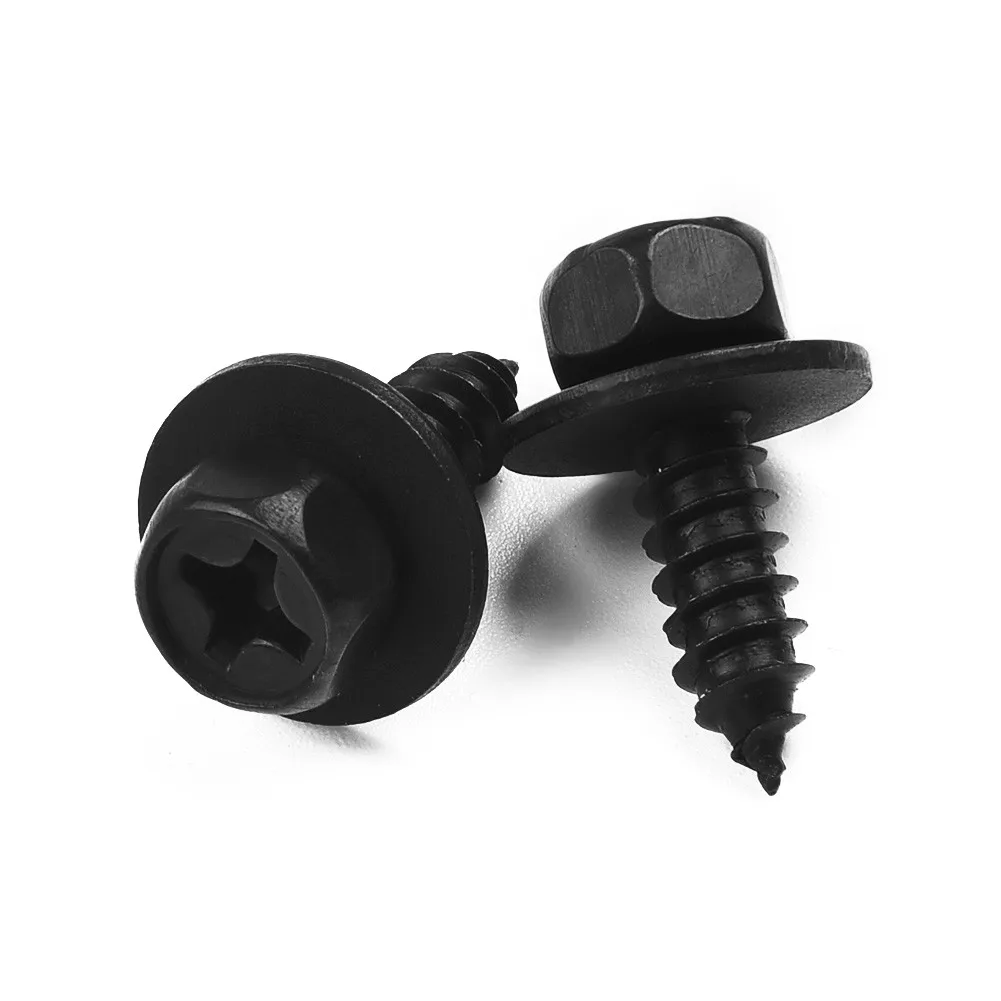 Screw Clips Shield Splash 10x Accessories Bolt Bumper For Toyota Metal