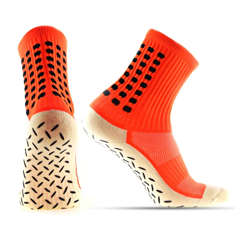 Новые футбольные носки унисекс противоскользящие спортивные для тренировок до
