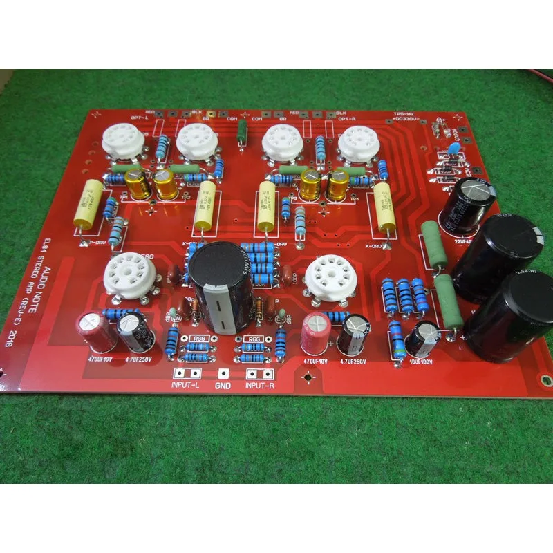HiFi стерео EL84 трубка Push Pull усилитель мощности Аудио Amp PCB плата DIY Kit