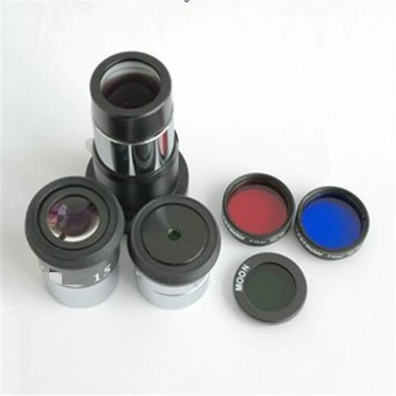 ASTROMASTER ACCESSORY KIT Include 2X Barlow Lens 6mm PLOSSL 15 mm Kellner Eyepiece #25 #80A Filter Moon AstroMaster Set | Инструменты