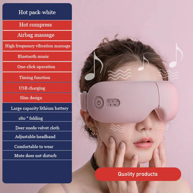 Вибрирующий массажер для глаз быстрое сжимание морщин терапия воздушным