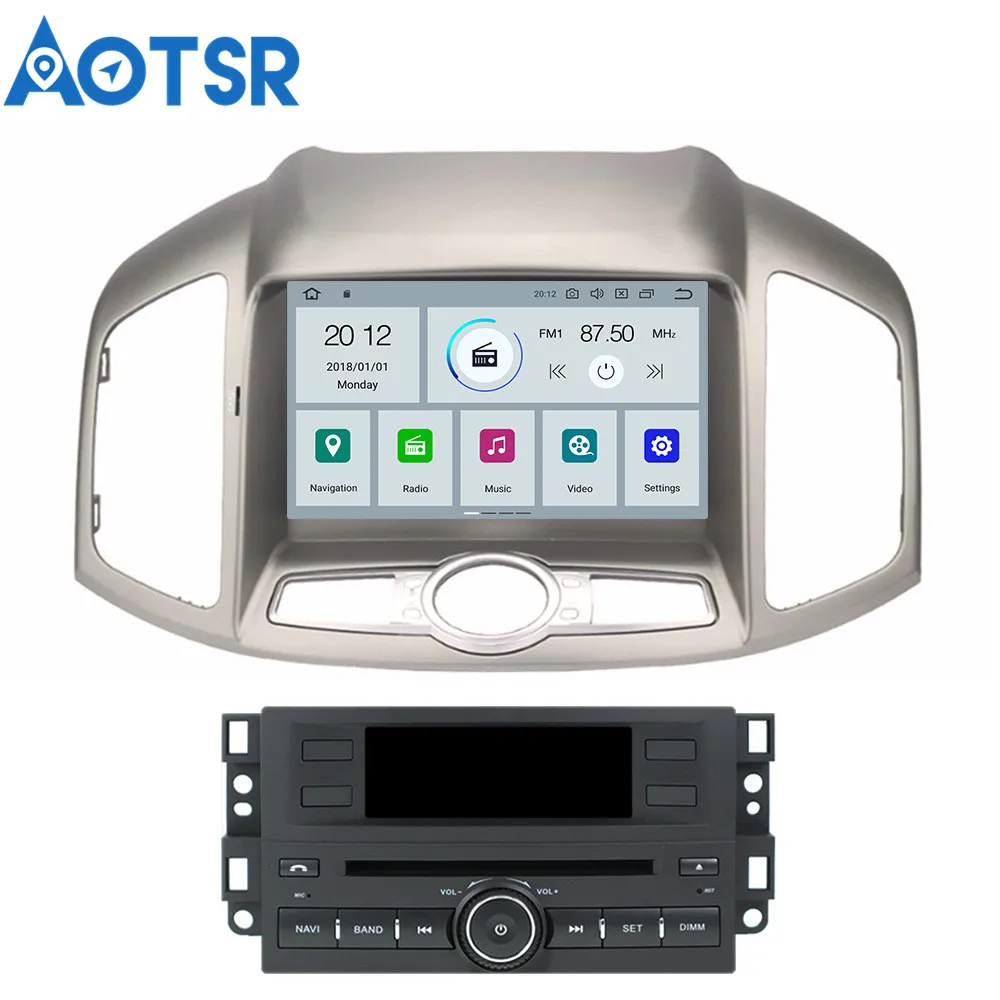 Автомобильный DVD-плеер AOTSR Android 9 0 для Chevrolet Captiva 20012-2017 мультимедийный