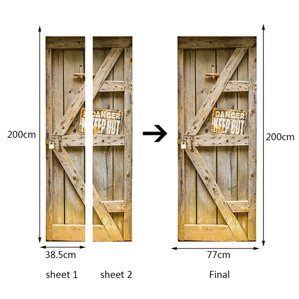 1 комплект художественный декор для старинной деревянной двери дома креативные