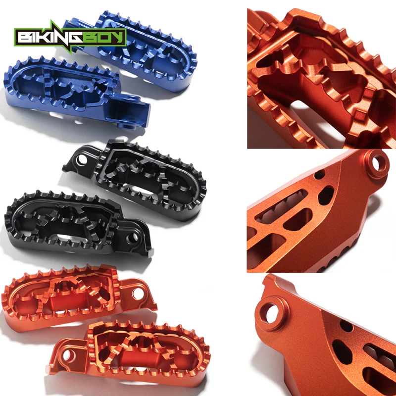 

BIKINGBOY ADV Wide Foot Pegs Rests Pedals For KTM 950 990 1050 1090 1190 1290 Adventure Footpegs Footrests