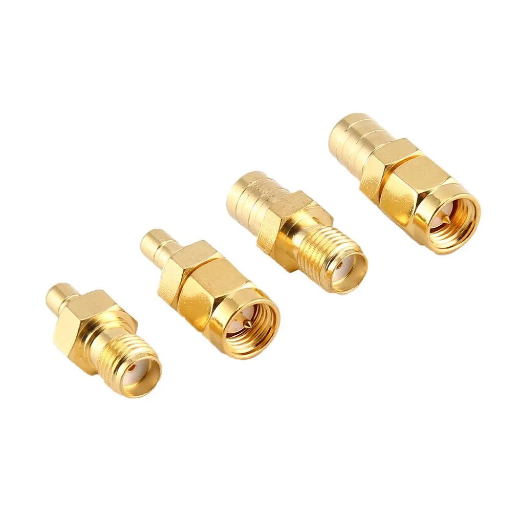 DAB автомобильный антенный адаптер SMB-SMA Антенна RF коннектор конвертер 4 комплекта