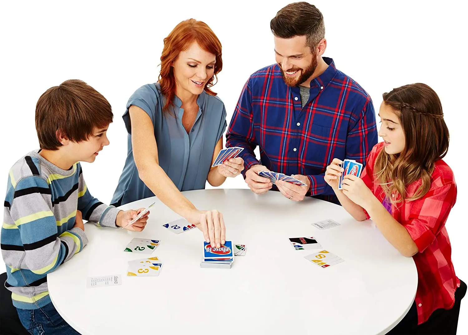 UNO Phase 10 Kartenspiel веселая многопользовательская игрушка дизайн платной игровой
