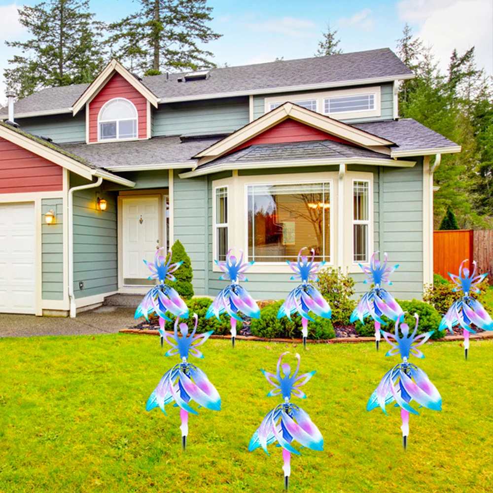 Сказочная балерина ветряной Спиннер ветряная мельница скульптуры конструкция