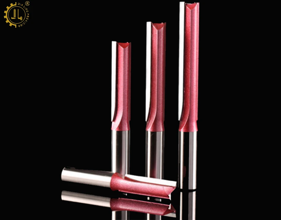 Прямая фреза JIALING с двумя канавками Т образный фрезерный станок твердосплавная