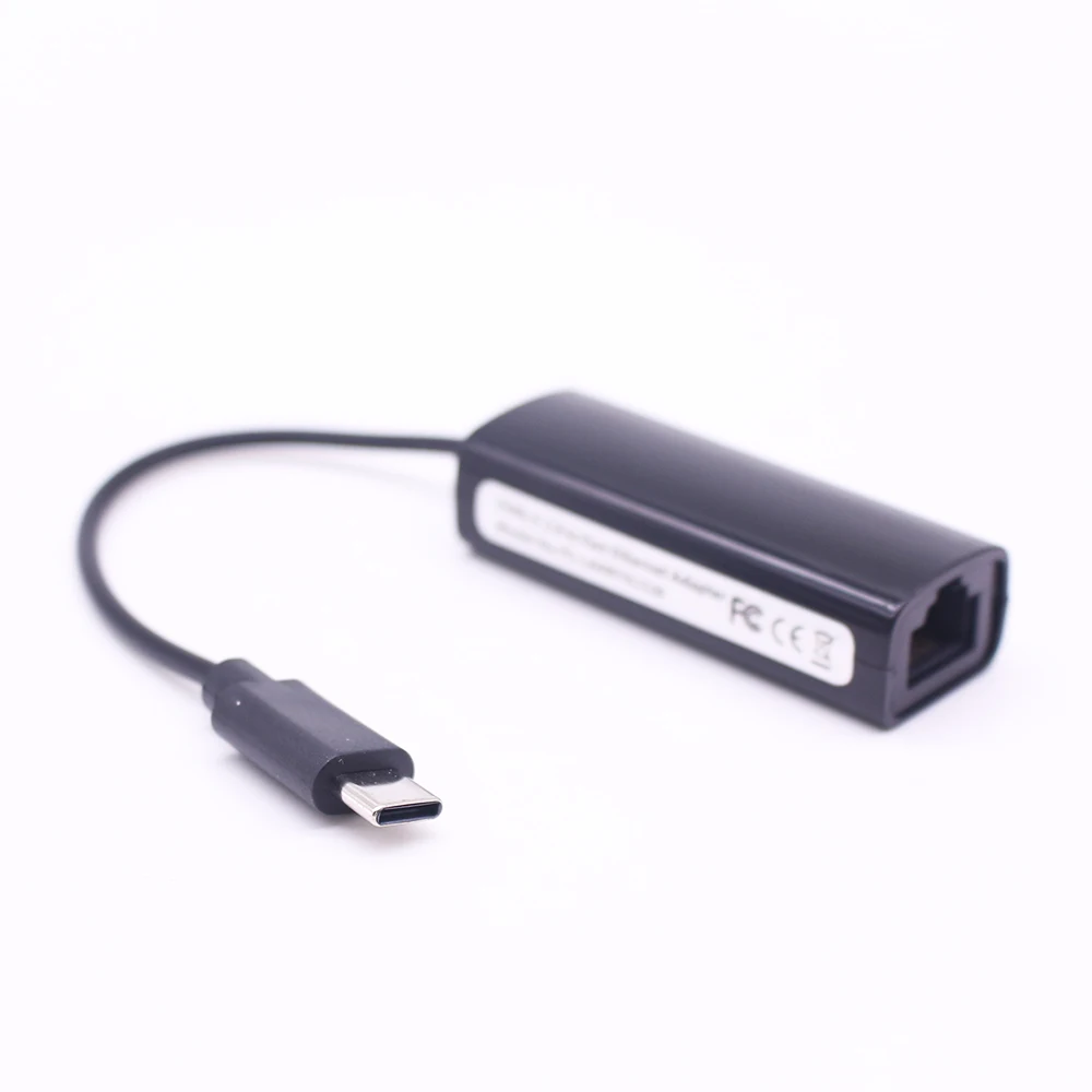 10 шт./лот USB 3 1 для оптоволкна вай-RJ45 Lan внешний тип C проводной сетевой