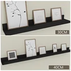 Стеллаж для хранения алюминиевый, 3040 см, утолщенный, черный