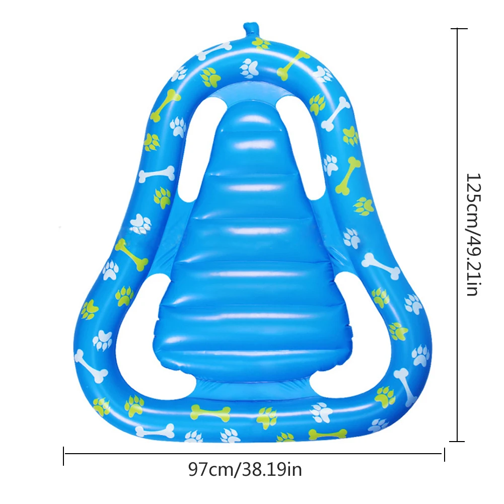 

Dog Inflatable Hammock Pet Pool Floating Bed Water Toy Spring Summer Swimming Ring Inflatable Beach Toy For Dog Cat