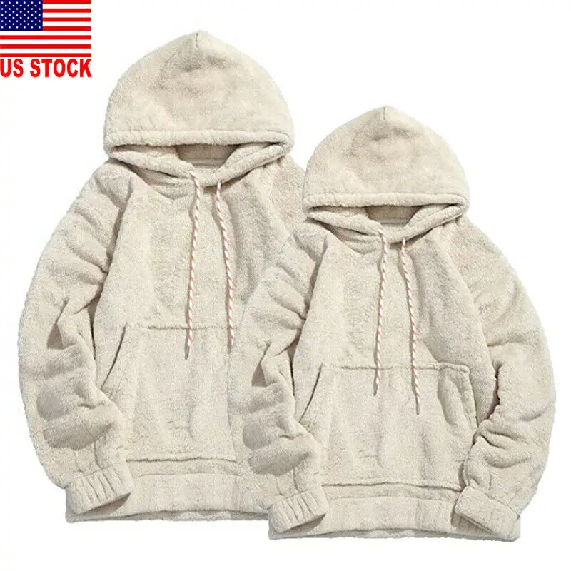 Мужская толстовка с капюшоном теплая флисовая длинным рукавом Осень зима