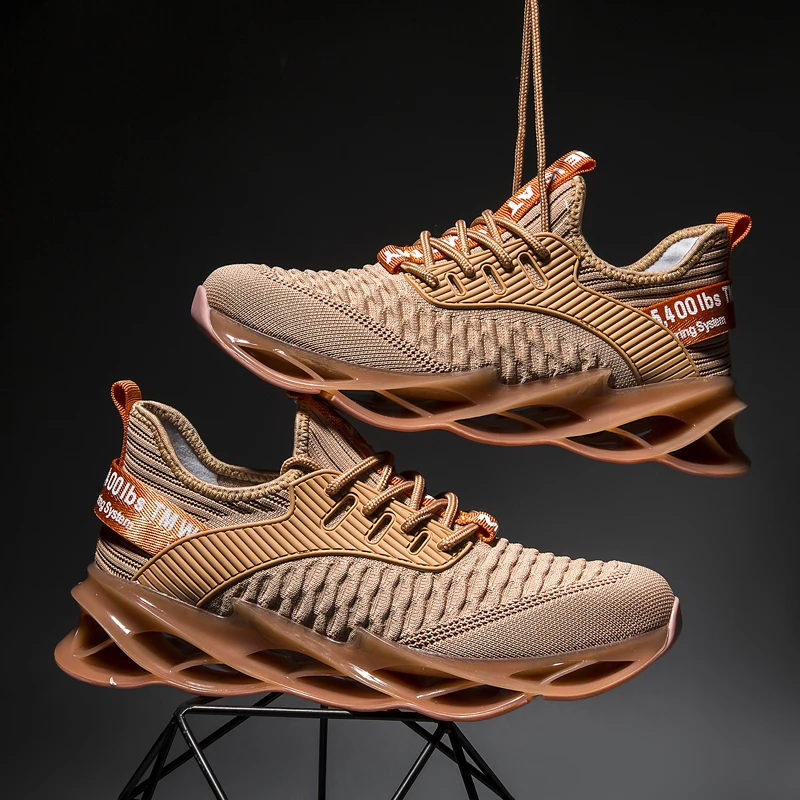 Мужские кроссовки для бега беговые с ажурной подошвой роскошные фирменные