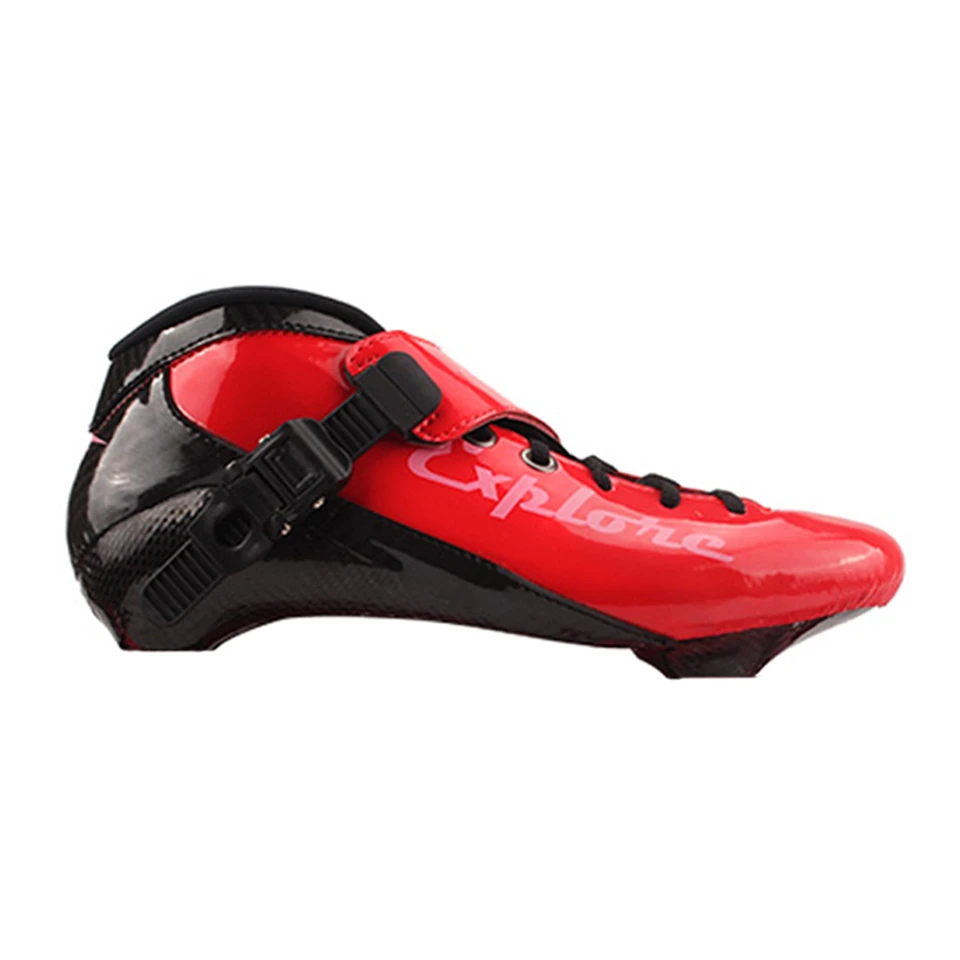 ISPORTS скоростные роликовые коньки из углеродного волокна для соревнований 3*125 мм или 4*100/110 мм уличные гоночные коньки Patines роликовые коньки SH56