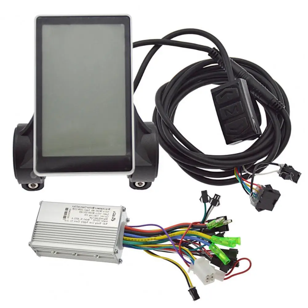 

Панель управления велосипедом бесщеточная, ЖК-дисплей из алюминиевого сплава, экран для управления скоростью велосипеда, 1 комплект