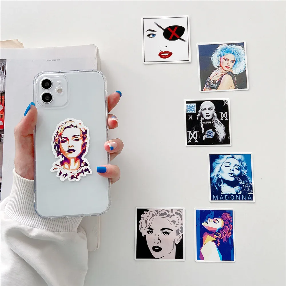 Madonna Louise Ciccone Певица Характер наклейки чехол для телефона iPhone 6 6s 7 8 plus 12 11 Pro X XS MAX XR
