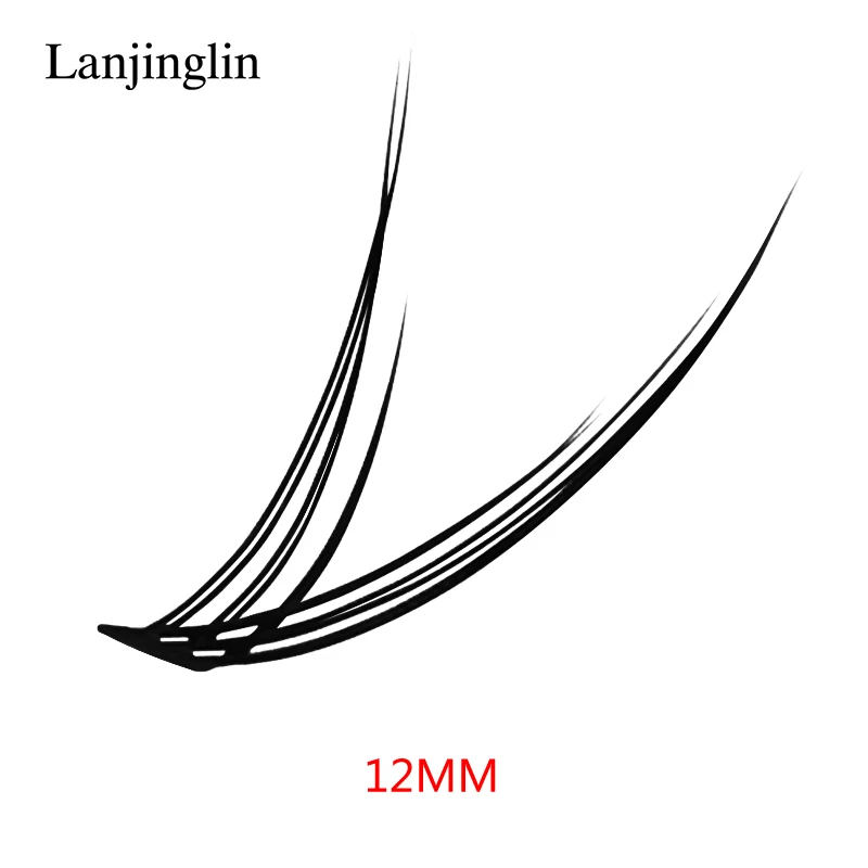 LANJINGLIN 123 шт./компл. 8/10/12 мм естественные Ложные ресницы индивидуальные кластера глаз ресницы расширения Deluxe 3d ресниц макияж