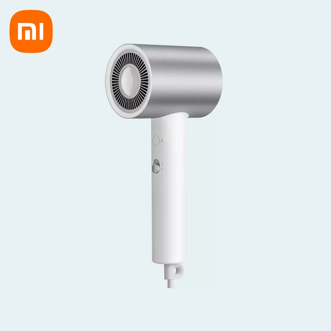 

XiaoMi New Hair Dryer H500 Water Ion Hair Care 20m/s Super Wind Speed Metal Body Intelligent Temperature Control Baby Skin Touch