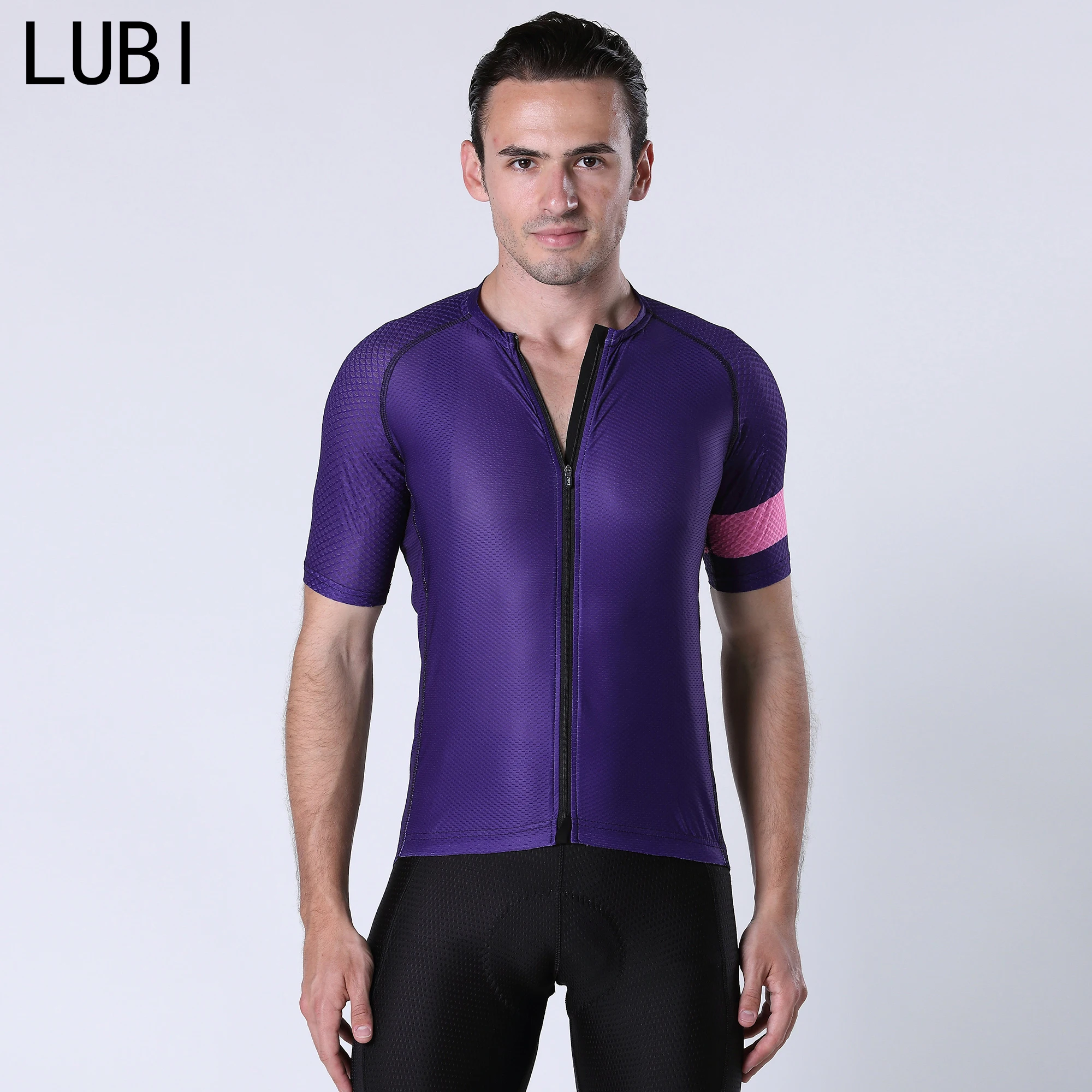 Мужская велосипедная Джерси LUBI летняя профессиональная команда с коротким