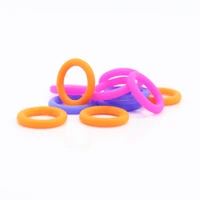 cs1mm silicone o ring od 456789101 mm 100pcs o ring vmq gasket seal thickness 1mm oring blue pink orange rubber