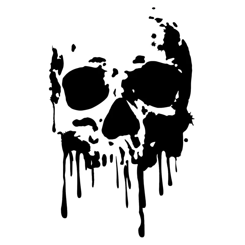 

Funny Skull Shape To Block Your Love Car Scratches, Safety Protection Stickers, Accessories and Supplies