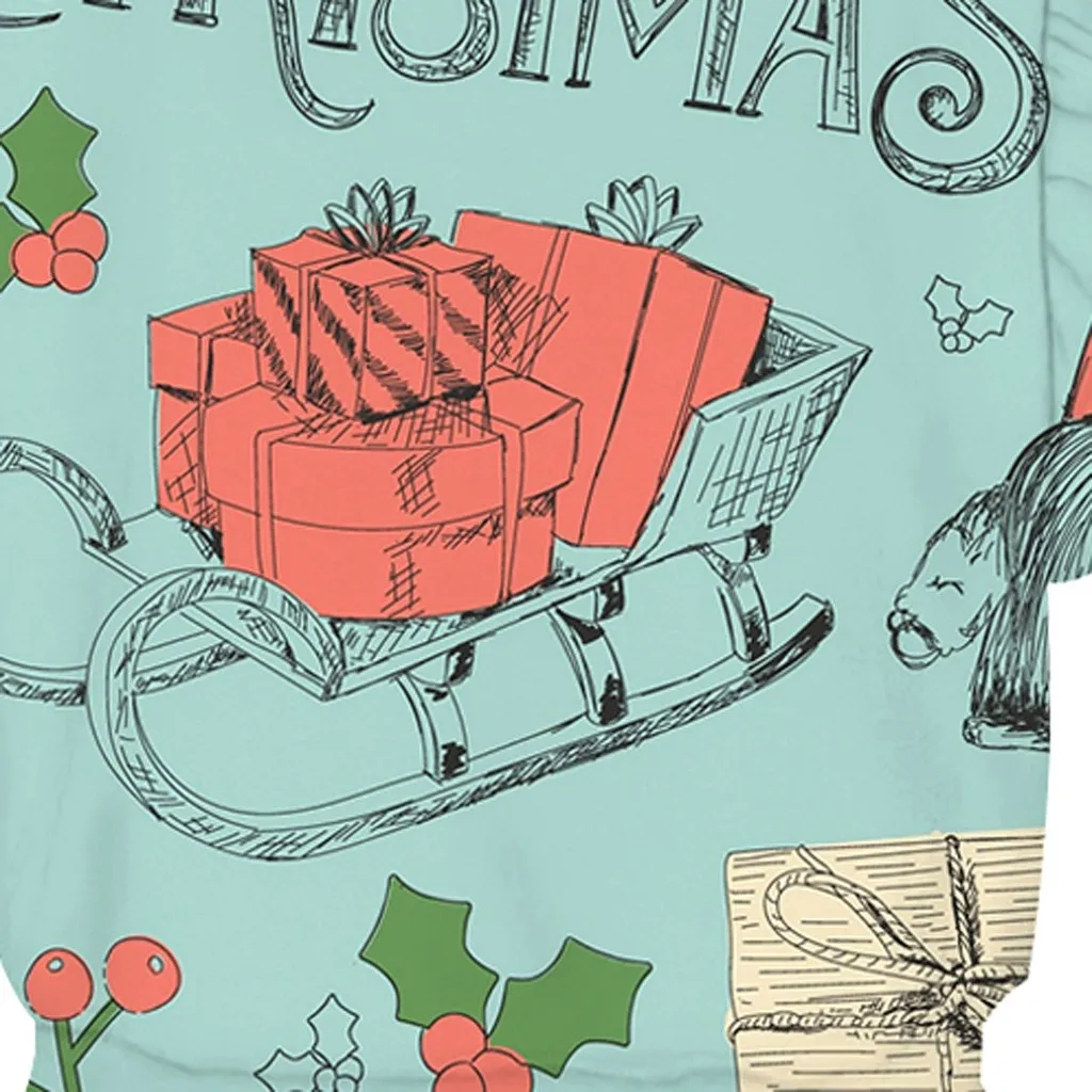 2020 уродливая Рождественская мужская куртка повседневная спортивная одежда с 3D