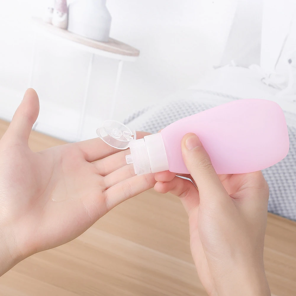 

30ML50ML70ML Travel Silicone Hand Sanitizer Bottling Portable Packaging Soft Hose Bottle Durable Fashion Travel Makeup Bottle