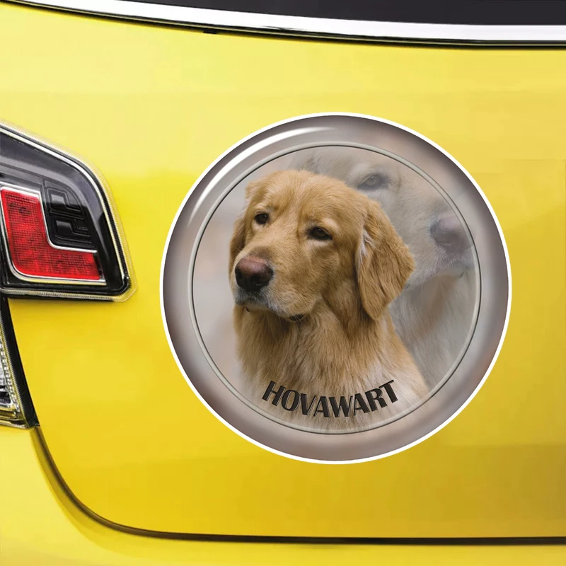 Печатный самоклеющийся наклейки на авто Ховаварт Дог водонепроницаемые наклейки на машину стикер этикеты наклейки стайлинга автомобилей украшения на бампере автомобиля заднее стекло