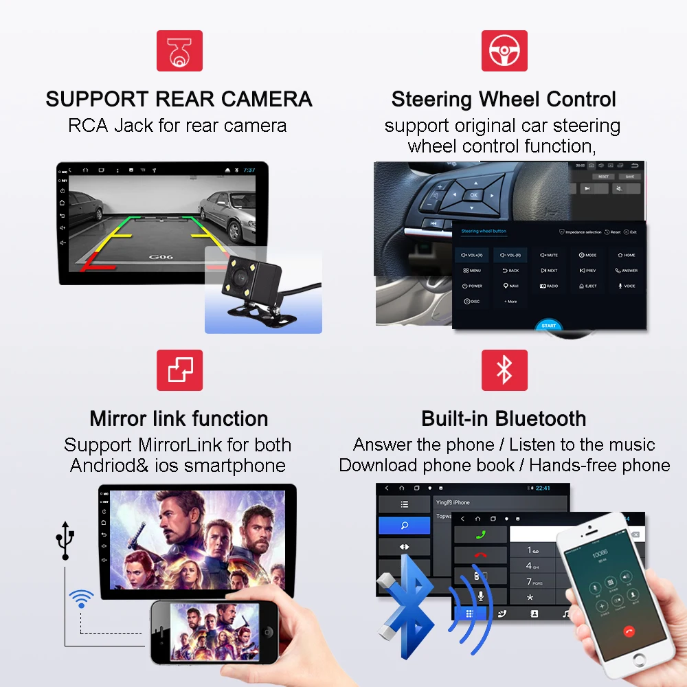 Автомобильный мультимедийный плеер Bonroad 8 дюймов Android 9 0 для Renault Duster Dacia 2012 2015