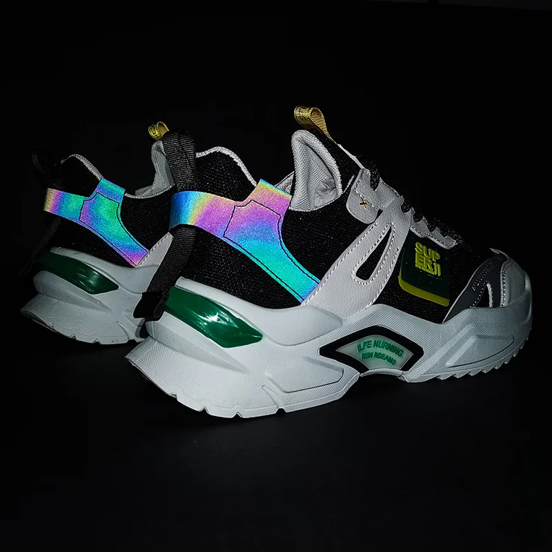 

Men Running Shoes Fashion Male Casual Sport Shoes Breathable Platform Sneakers Non-slip Mesh Walking Sneaker Zapatos Deportivos