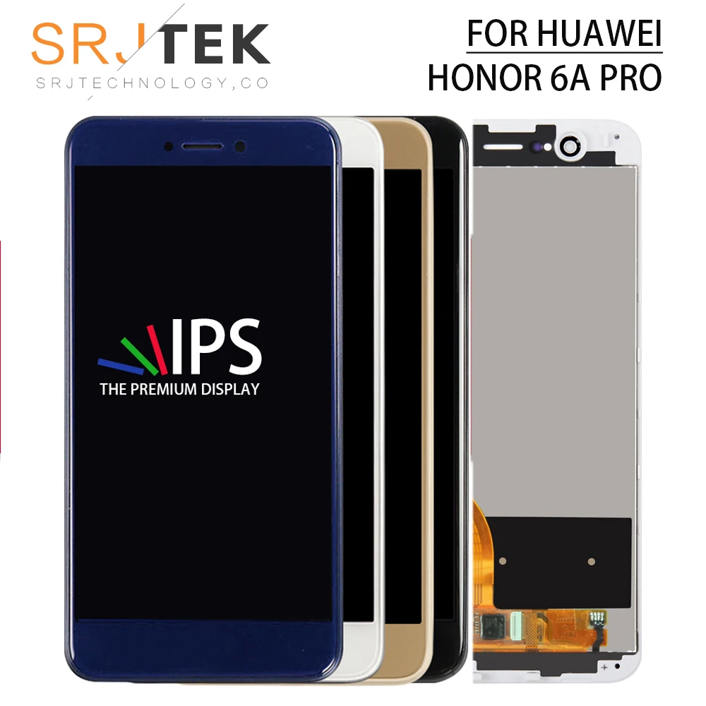 

ЖК-дисплей 5 дюймов для HUAWEI Honor 6A Pro, дисплей с сенсорным экраном, стеклянная панель, сменные детали для Huawei 6A Pro, зеркальная рамка дисплея