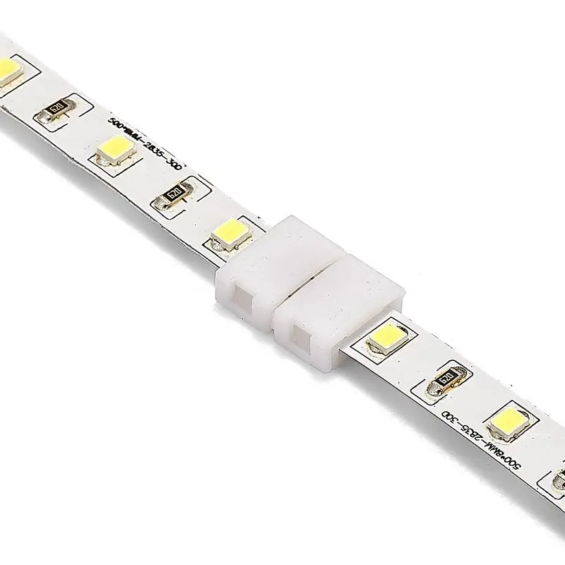 10 шт. 8 мм 2 контакта Светодиодные разъемы 4 RGB ленточный разъем для бесплатной