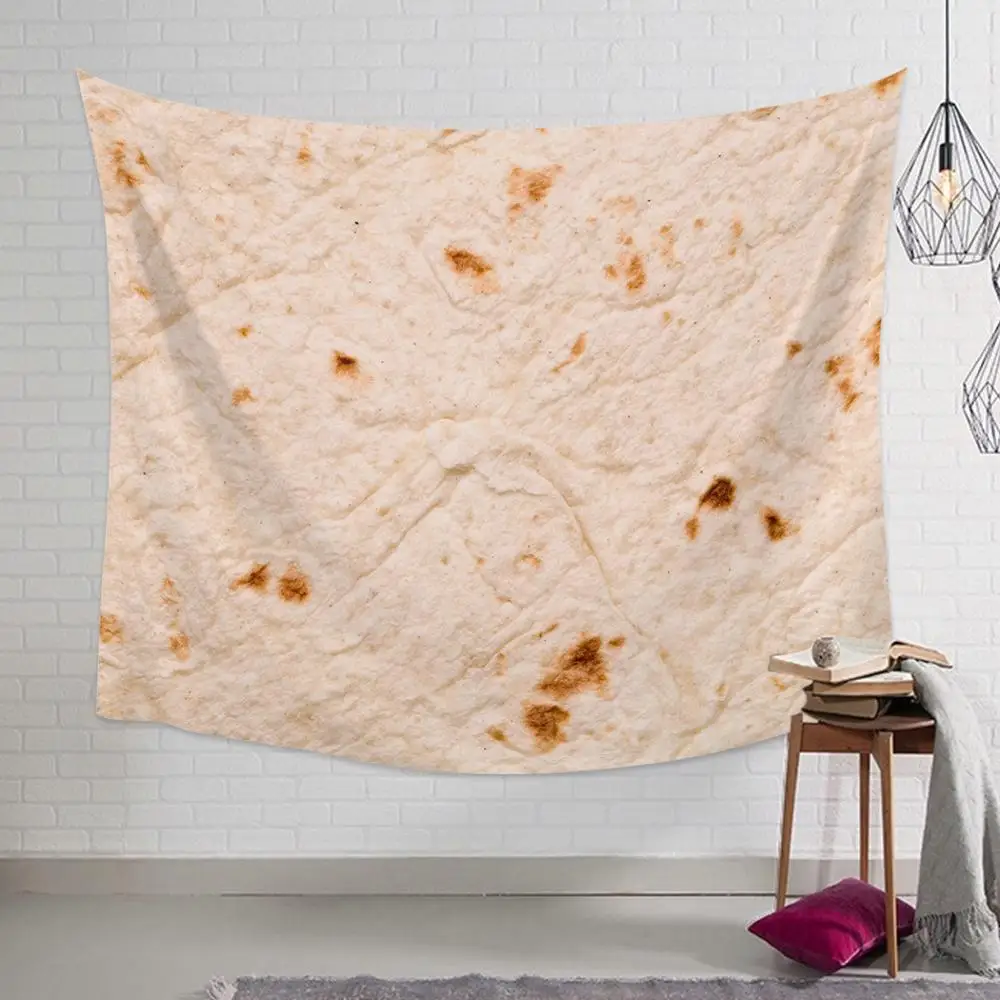 Настенный Гобелен Tortilla пляжное полотенце покрывало коврик для пикника йоги