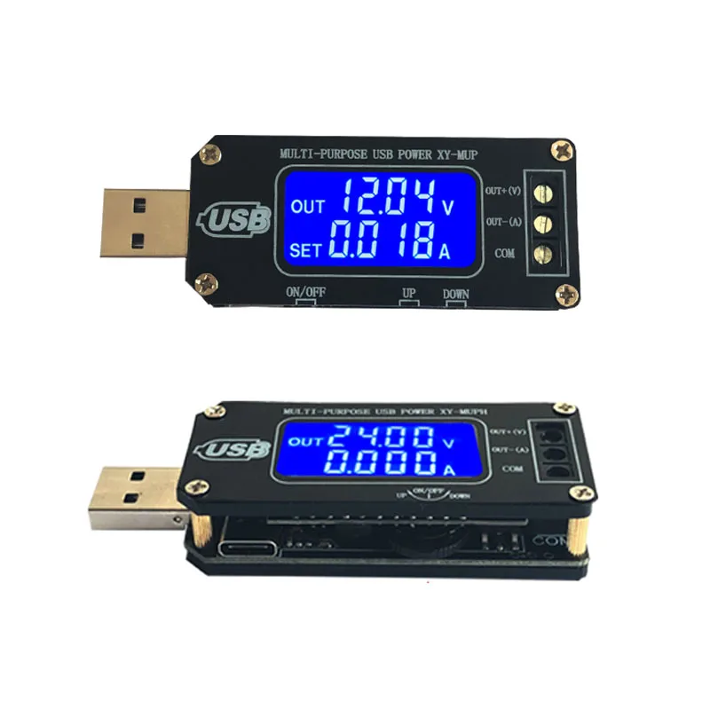 Шаг вверх вниз Buck Питание Напряжение регулятор Настольный DC USB вверх/вниз модуль |